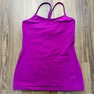 Lululemon Athletica Fitted Purple Camisole Tank Top